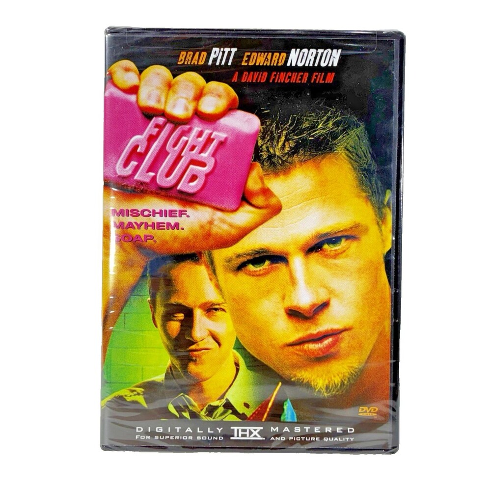 Fight Club Vintage 20th Century Fox 2002 DVD New Factory Sealed
